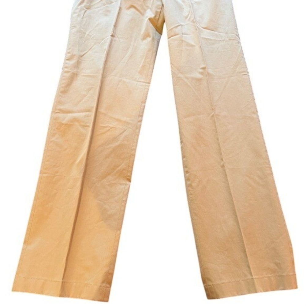 Hiltl Trousers‎ Mens 36 Tan Beige Luxury Comfort Sports Cotton Blend Chino Pants